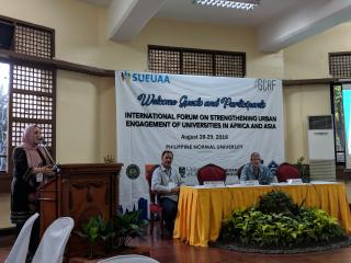 Presenters for the Asia segment of the Manila 'Strengthening Urban Engagement of Universities in Africa and Asia'