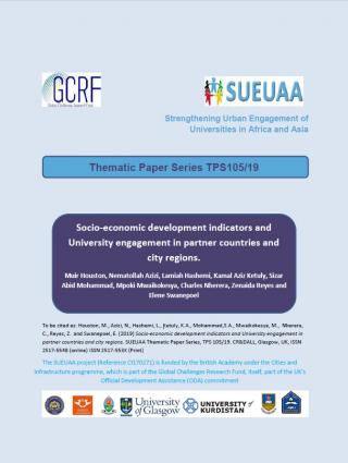 SUEUAA thematic paper series: economy (paper five)